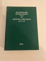Dictionnaire Biographique illustré des artistes Belgique, Comme neuf, Belgique