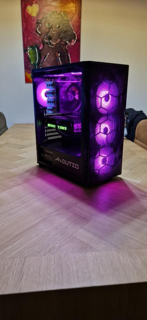 Snelle RGB Gaming PC // RTX 3060 TI // i7, Computers en Software, Desktop Pc's, Zo goed als nieuw, 4 Ghz of meer, HDD, SSD, 16 GB