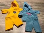 Baby Born - handgemaakte kledingset 3: 2x hoodie + broek, Comme neuf, Enlèvement ou Envoi