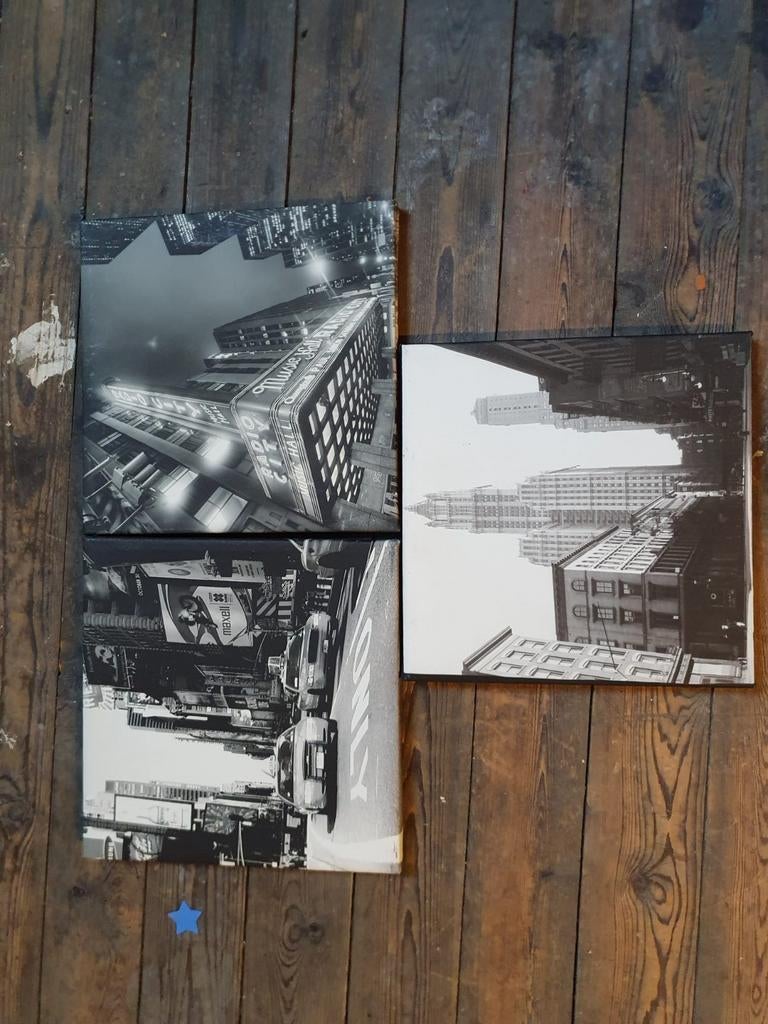 3 kleine kaders, Ophalen