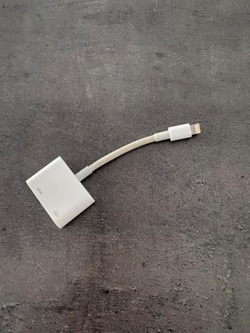 Kabeltje om iphone of ipad op aan te sluiten naar tv beschikbaar voor biedingen