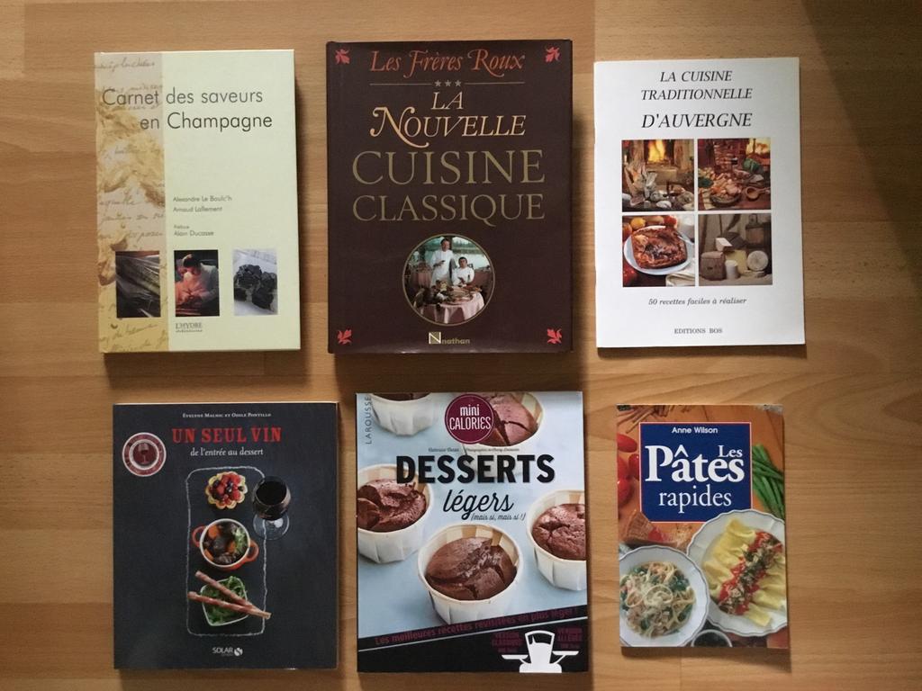 Livres de cuisine (français), Livres, Livres de cuisine, Enlèvement ou Envoi