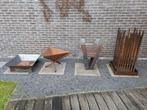 Vuurkorven en vuurschalen in verschillende modellen, Tuin en Terras, Ophalen, Zo goed als nieuw