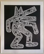 Keith Haring - Dog - Zeefdruk Foundation, Antiek en Kunst, Kunst | Litho's en Zeefdrukken, Verzenden