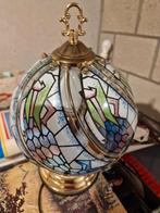 Vintage tafellamp, Huis en Inrichting, Ophalen, Glas