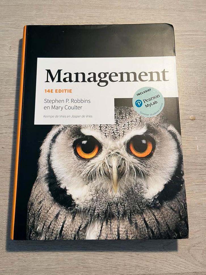 Stephen P. Robbins - Management, Boeken, Schoolboeken, Nederlands, Ophalen of Verzenden