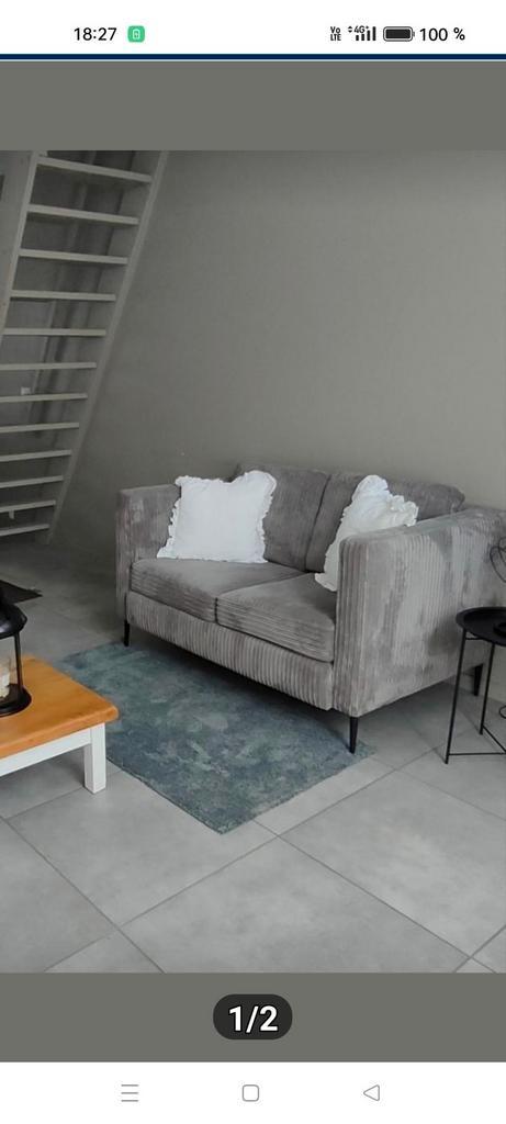 Superbe petit canapé, Huis en Inrichting, Zetels | Zetels en Chaises Longues, Zo goed als nieuw, Metaal, Ophalen