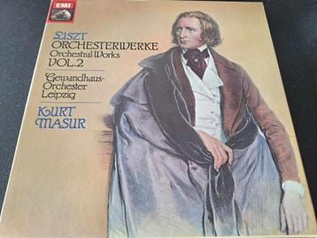 Liszt / Masur - Orchestral Works Vol. 2 BOX 4 x Lp's Vinyl
