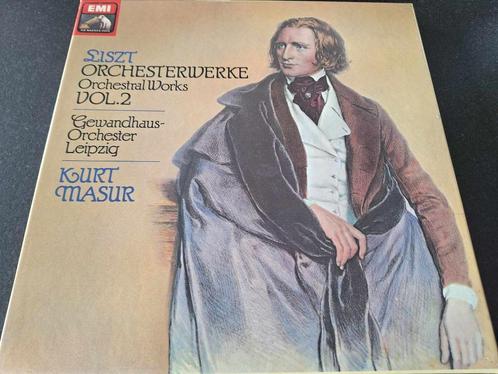 Liszt / Masur - Orchestral Works Vol. 2 BOX 4 x Lp's Vinyl, Cd's en Dvd's, Vinyl | Klassiek, Gebruikt, Romantiek, Kamermuziek