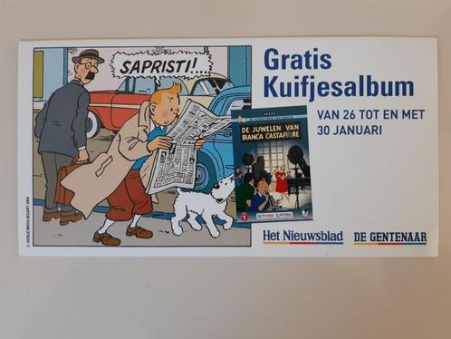 Pancarte "Tintin", Livres, BD, Neuf, Enlèvement ou Envoi