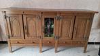 Volledige eetplaats met kasten, (salon)tafel en stoelen, Huis en Inrichting, Complete eetkamers, Ophalen, Gebruikt, 4 tot 6 stoelen