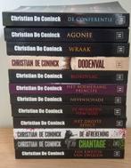 12 thrillers van Christian De Coninck voor € 45 of € 4/boek, Boeken, België, Christian De Coninck, Ophalen, Gelezen