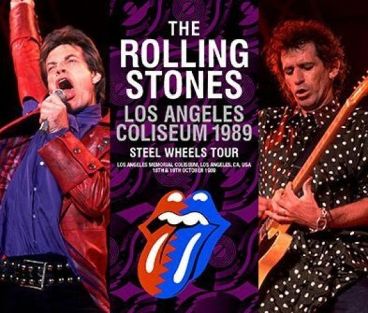 4 CD's - ROLLING STONES - Los Angeles 1989, Cd's en Dvd's, Cd's | Rock, Zo goed als nieuw, Poprock, Verzenden