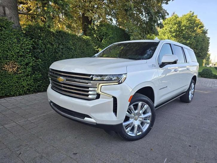 Chevrolet Suburban High Country 6.2 V8 €76.500,- excl btw., Autos, Chevrolet, Particulier, Achat, Suburban, ABS, Caméra de recul