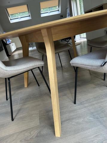 Ronde eiken tafel 150 cm  beschikbaar voor biedingen