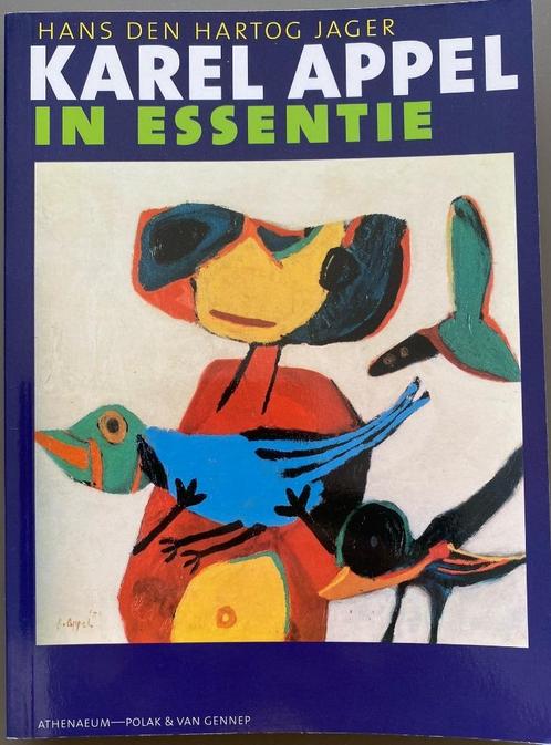 Boek Karel Appel - In Essentie - Hans Den Hartog Jager, Livres, Art & Culture | Arts plastiques, Comme neuf, Peinture et dessin