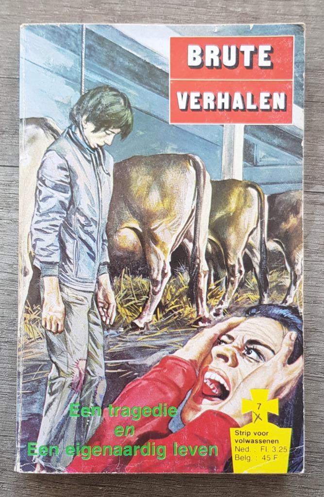 Brute verhalen 7: Een tragedie + Een eigenaardig leven, Boeken, Stripverhalen, Gelezen, Eén stripboek, Verzenden