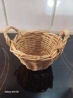 Mandje in riet, Mand, Rond, Ophalen of Verzenden, Zo goed als nieuw