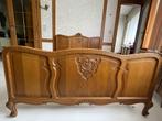 Bed, Huis en Inrichting, Slaapkamer | Bedden, Ophalen, Gebruikt, Bruin, Tweepersoons
