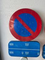 E1 Parkeerborden - Verkeersborden – Te Huur - Verboden te pa, Ophalen, Zo goed als nieuw