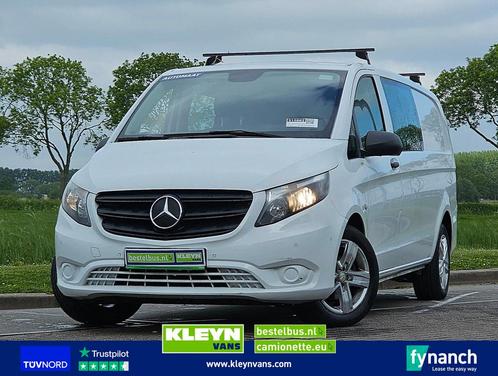 Mercedes-Benz VITO 114 L3 XL Dubbel Cabine!, Auto's, Bestelwagens en Lichte vracht, Bedrijf, ABS, Airconditioning, Cruise Control