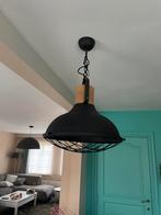Hanglamp, Huis en Inrichting, Lampen | Hanglampen, Ophalen, Zo goed als nieuw, Hout, 50 tot 75 cm