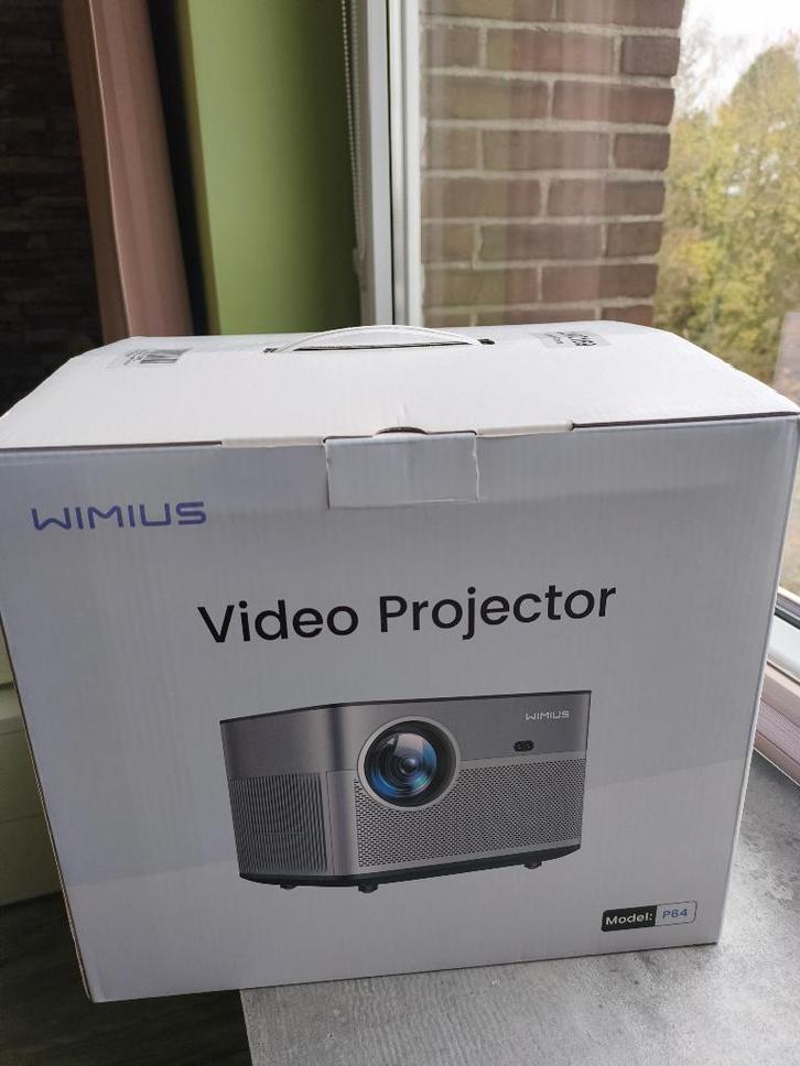Video projector LED LCD, Audio, Tv en Foto, Beamers, Nieuw, LCD, Full HD (1080), Ophalen
