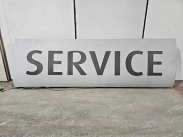 SERVICE - Lichtreclamebord in topstaat beschikbaar voor biedingen