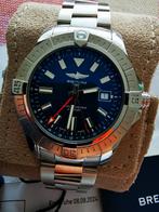 Breitling Avenger GMT45, Handtassen en Accessoires, Staal, Staal, Breitling, Polshorloge