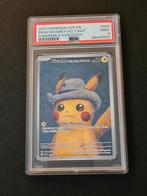 Pikachu avec chapeau en feutre gris PSA 9, Comme neuf, Enlèvement ou Envoi