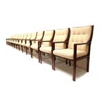 Unieke set van 15 vintage fauteuils van Lübke jaren '70, Huis en Inrichting, Zitzakken, Ophalen of Verzenden