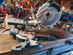 Bosch GCM 8 S afkortzaag verstekzaak werk Perfect,, Doe-het-zelf en Bouw, Gereedschap | Zaagmachines, 600 tot 1200 watt, Ophalen of Verzenden