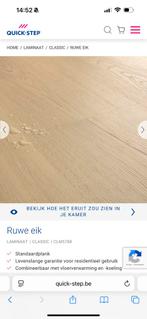 Quick-step Laminaat Classic Ruwe Eik, Ophalen, Nieuw, Laminaat