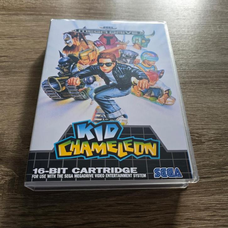 Kid Chameleon Sega Mega Drive Game Case, Games en Spelcomputers, Games | Sega, Zo goed als nieuw, Verzenden