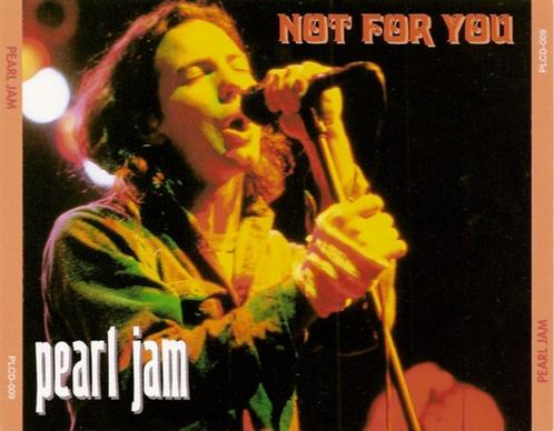 2 CD's  PEARL JAM - Not For You - Live Washington 1995, CD & DVD, CD | Rock, Utilisé, Pop rock, Envoi