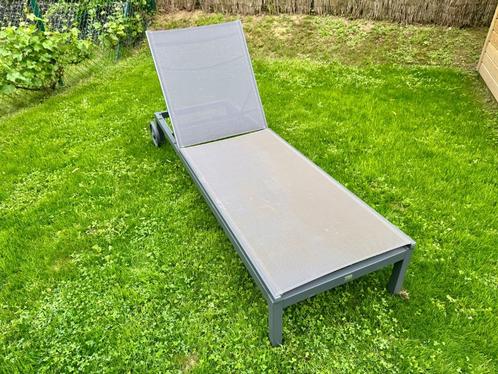 Chaise longue de jardin Proloisirs, Tuin en Terras, Ligbedden, Gebruikt, Aluminium, Ophalen