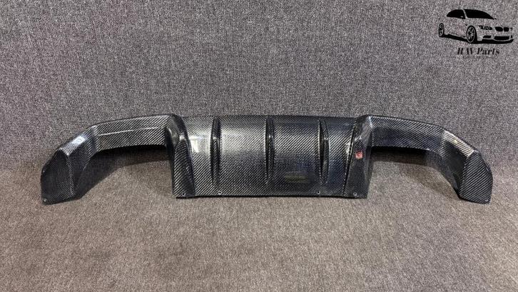 Carbon Diffusor BMW M2 F87, Auto-onderdelen, Carrosserie, Bumper, BMW, Achter, Gebruikt, Ophalen of Verzenden