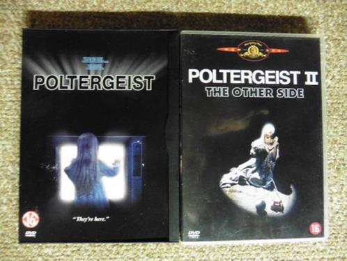 Poltergeist (1982) + Poltergeist II (1986), Cd's en Dvd's, Dvd's | Horror, Zo goed als nieuw, Spoken en Geesten, Ophalen of Verzenden