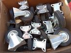 Set nieuwe wielen voor trolley of tray van 125 mm en 200 mm, Ophalen