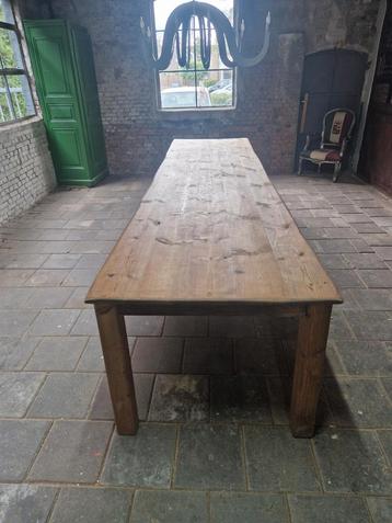 Boerentafel 3.6 meter lang  beschikbaar voor biedingen