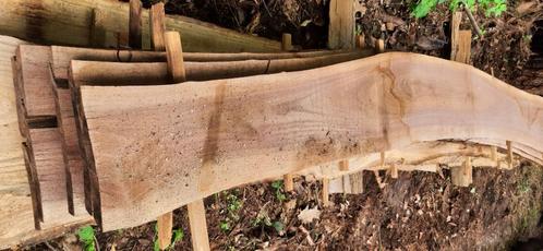 Planches de NOYER noir, Doe-het-zelf en Bouw, Hout en Planken, Nieuw, Plank, Overige houtsoorten, Ophalen