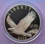 American  Silver  1 Dollar. 2008, Enlèvement ou Envoi, Monnaie en vrac, Argent, Amérique du Nord