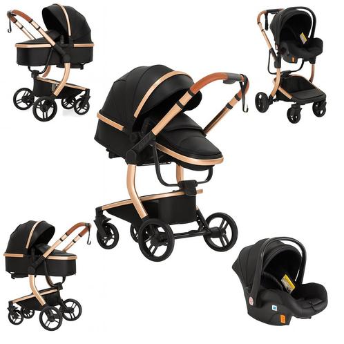 JummaEn 3-in-1 kinderwagen — Landau + autostoeltje + Promen-, Kinderen en Baby's, Kinderwagens en Combinaties, Nieuw, Combiwagen