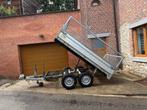 Remorque basculante Saris 3000 kg, Ophalen, Zo goed als nieuw