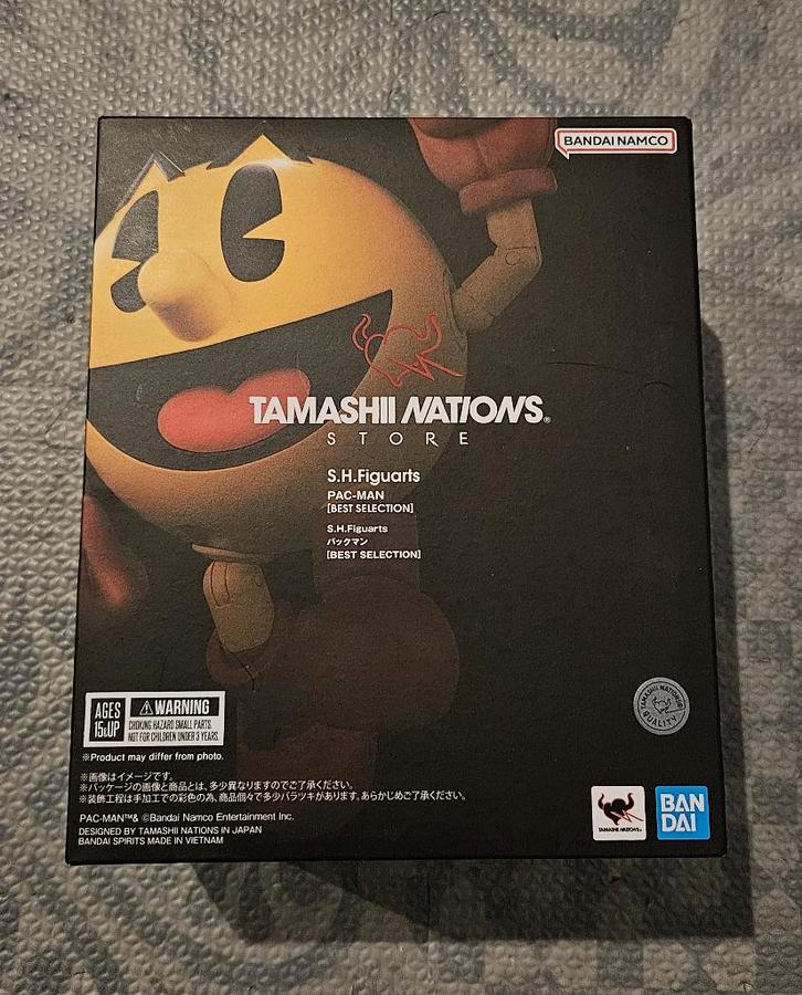 S.H.Figuarts Pac-Man [BEST SELECTION] - Tamashii Store, Verzamelen, Beelden en Beeldjes, Nieuw, Ophalen