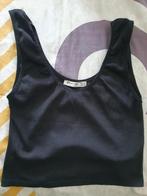 Zwart topje stradivarius, Enlèvement ou Envoi, Comme neuf, Taille 42/44 (L), Noir