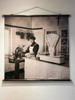Prachtig doek of reclame  oude slagerij berkel snijmachine, Antiek en Kunst, Ophalen