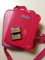 V Tech Storio + draagtas + extra spel Hello Kitty, Ophalen of Verzenden, Gebruikt
