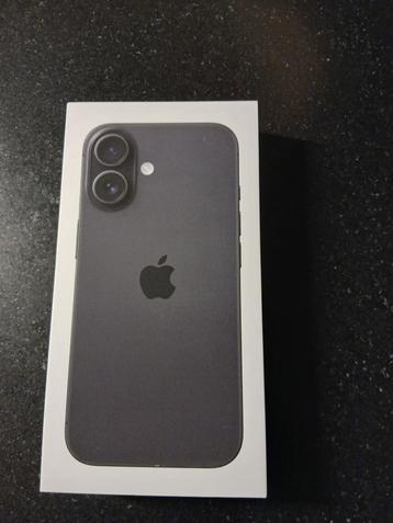 iPhone 16 128GB Black, Neuf, 128 GB, Enlèvement ou Envoi, IPhone 16