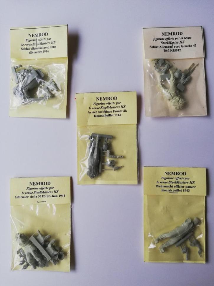 Modelisme: NEMROD figuurtjes WO II, Hobby en Vrije tijd, Modelbouw | Figuren en Diorama's, Nieuw, Figuur of Figuren, 1:35 tot 1:50